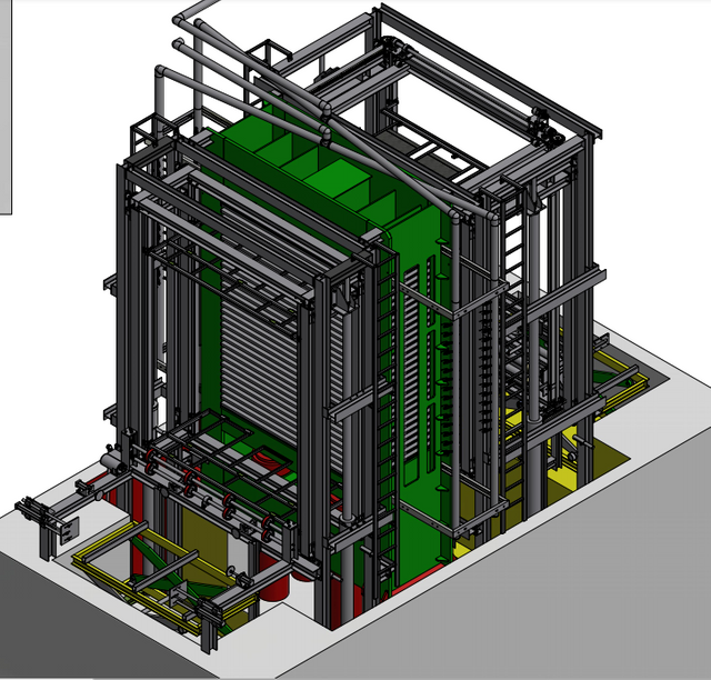 China best plywood production machine line -Automatic feed & out hot press machine .30-35 layers 