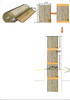 veneer scarf grinding machine veneer composing machine 