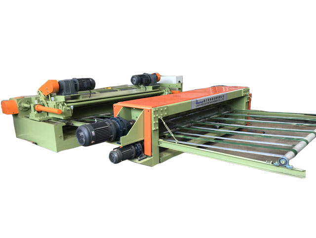 8ft spindle less veneer peeling machine