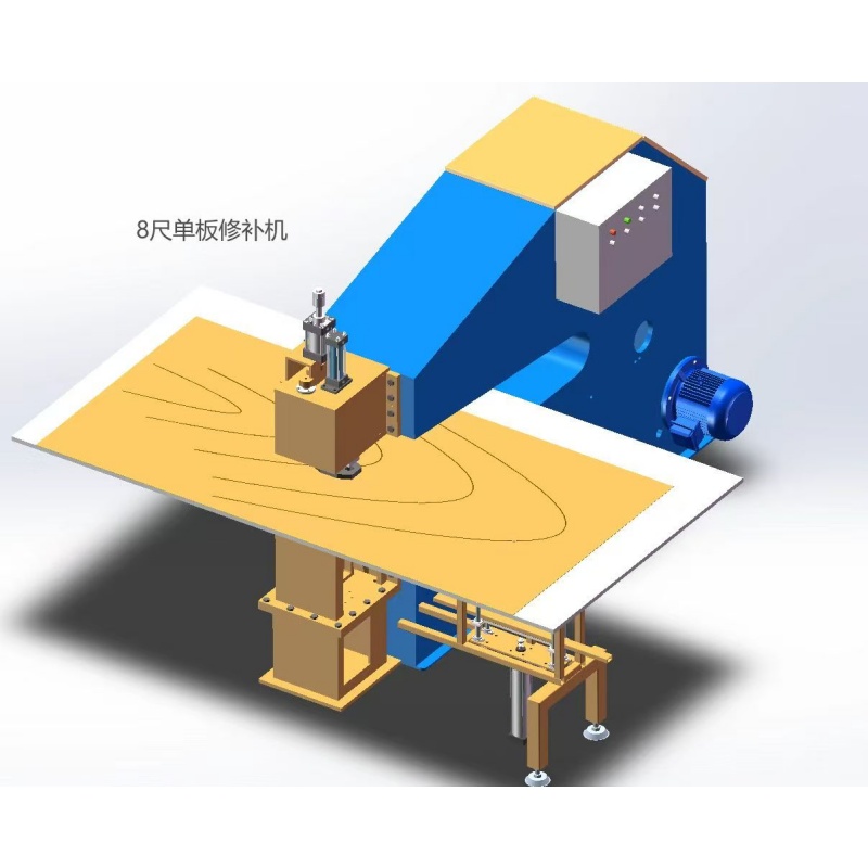 4x8 Short Grain Cross Veneer Patcher Machine