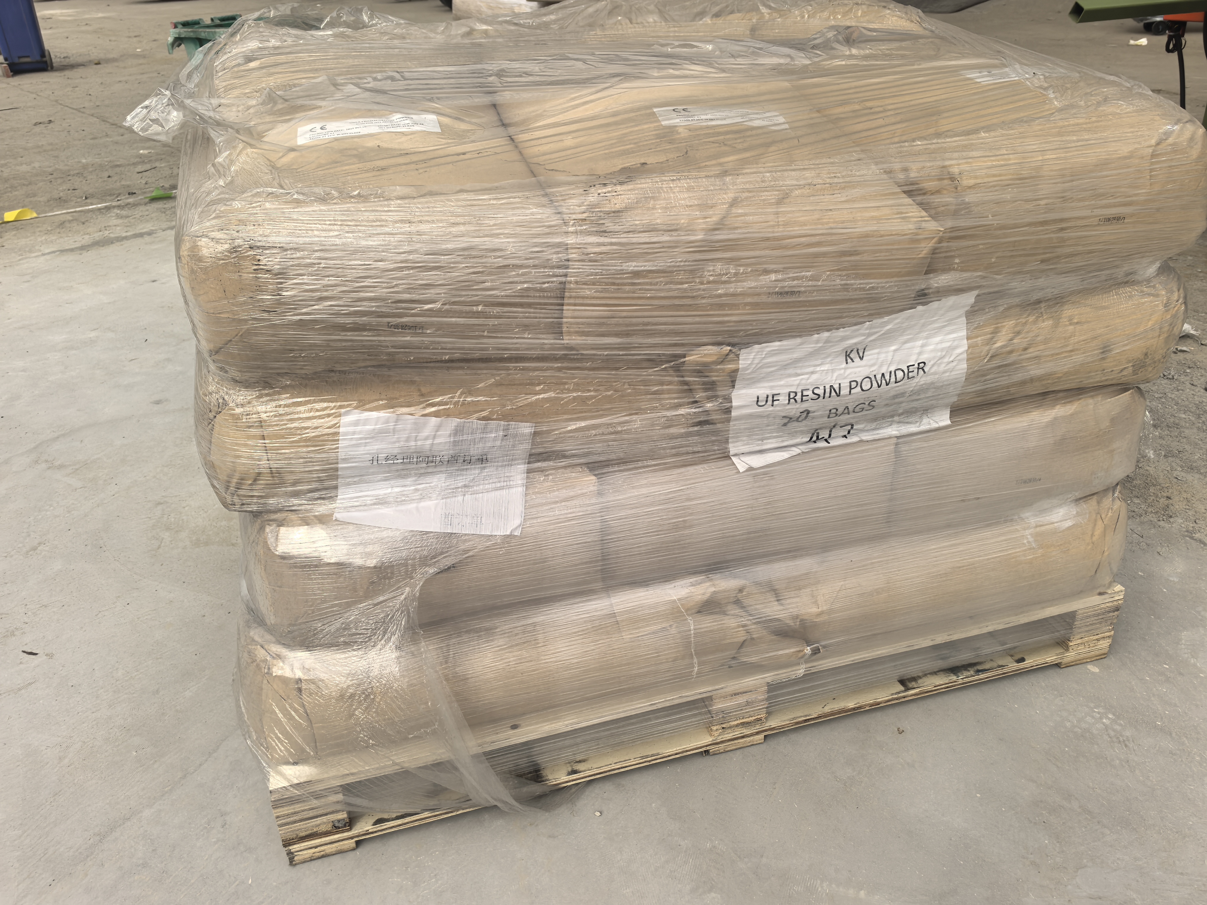 UF resin power