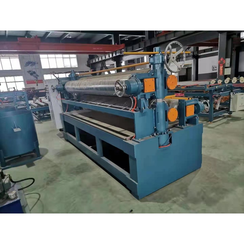 Pneumatic 8ft Plywood Glue Spreader Plywood Making Machine