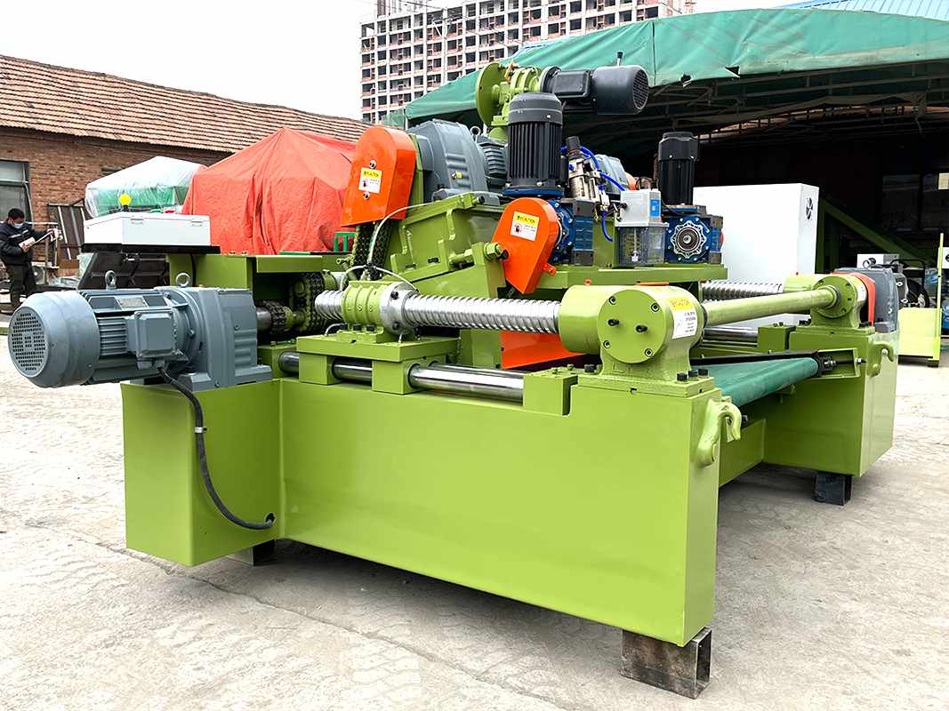 4ft spindle less veneer peeling machine