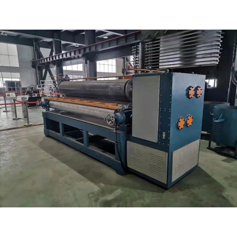 Pneumatic 8ft Plywood Glue Spreader Plywood Making Machine