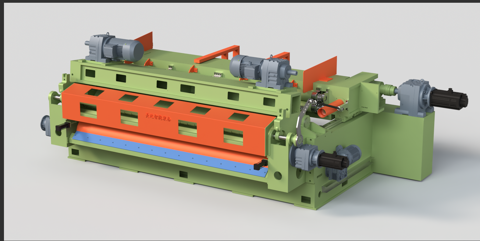 8ft 2600mm log length veneer rotary cutting machine wood veneer cutting machine