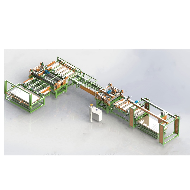 Automatic Plywood Edge Trimming Saw