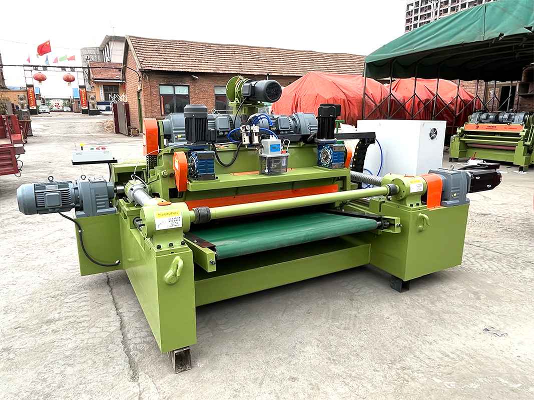 4ft spindle less veneer peeling machine