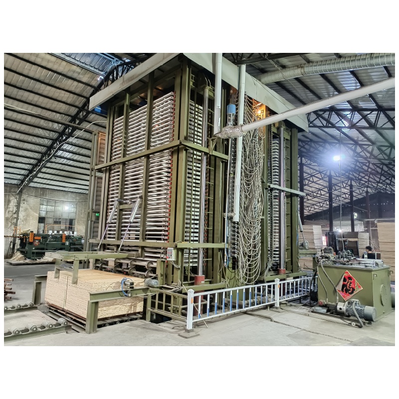 ( Automatic ）30 Layer Automatic Loading And Unloading Hot Press Machine for Plywood Production