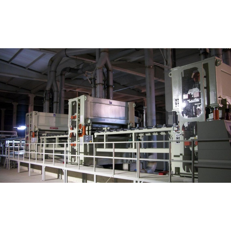 4 Heads 2 Side 2A13D Wide Belt Sander Machine for Plywood Produce - 副本