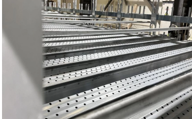 Mesh belt veneer dryer machine