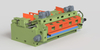8ft 2600mm log length veneer rotary cutting machine wood veneer cutting machine