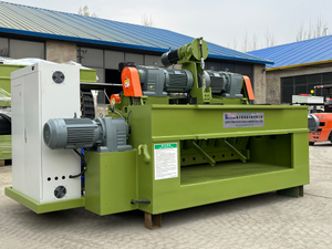 High capacity 50cbm/10 hour 4x8ft plywood core veneer peeling machine 