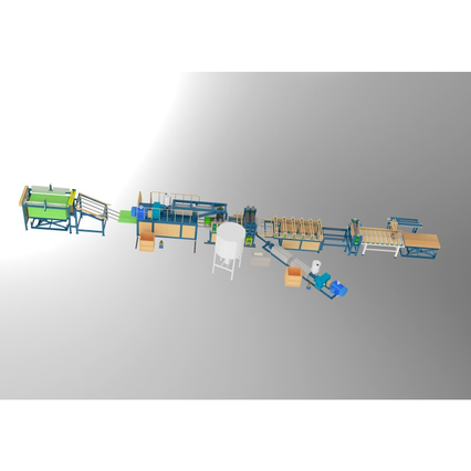 Green Plywood Plastic Film Plywood Production Line