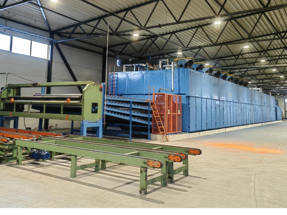 4 Deck Plywood Roller core Veneer Dryer Machine for plywood 