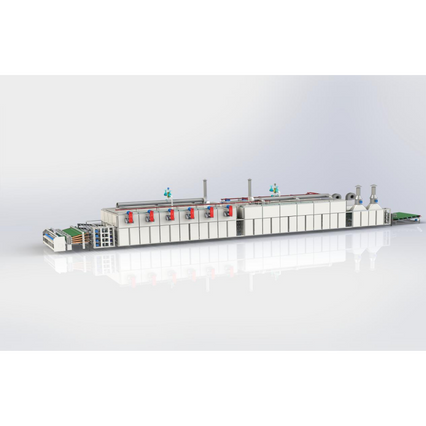 (Roller Veneer Dryer Machine )2 Deck Roller Veneer Dryer Machine Manufacturer for Plywood Making