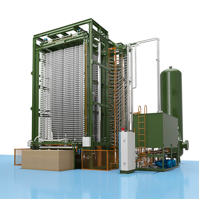 50 layer Automatic plywood hot press machine Auto loading unloading plywood hot press machine 