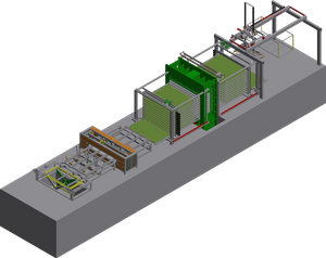 800ton 10 /12/15 openning 4x8ft plywood production line laminated hot press machine for film melamine Autoamtic loading and unloading 