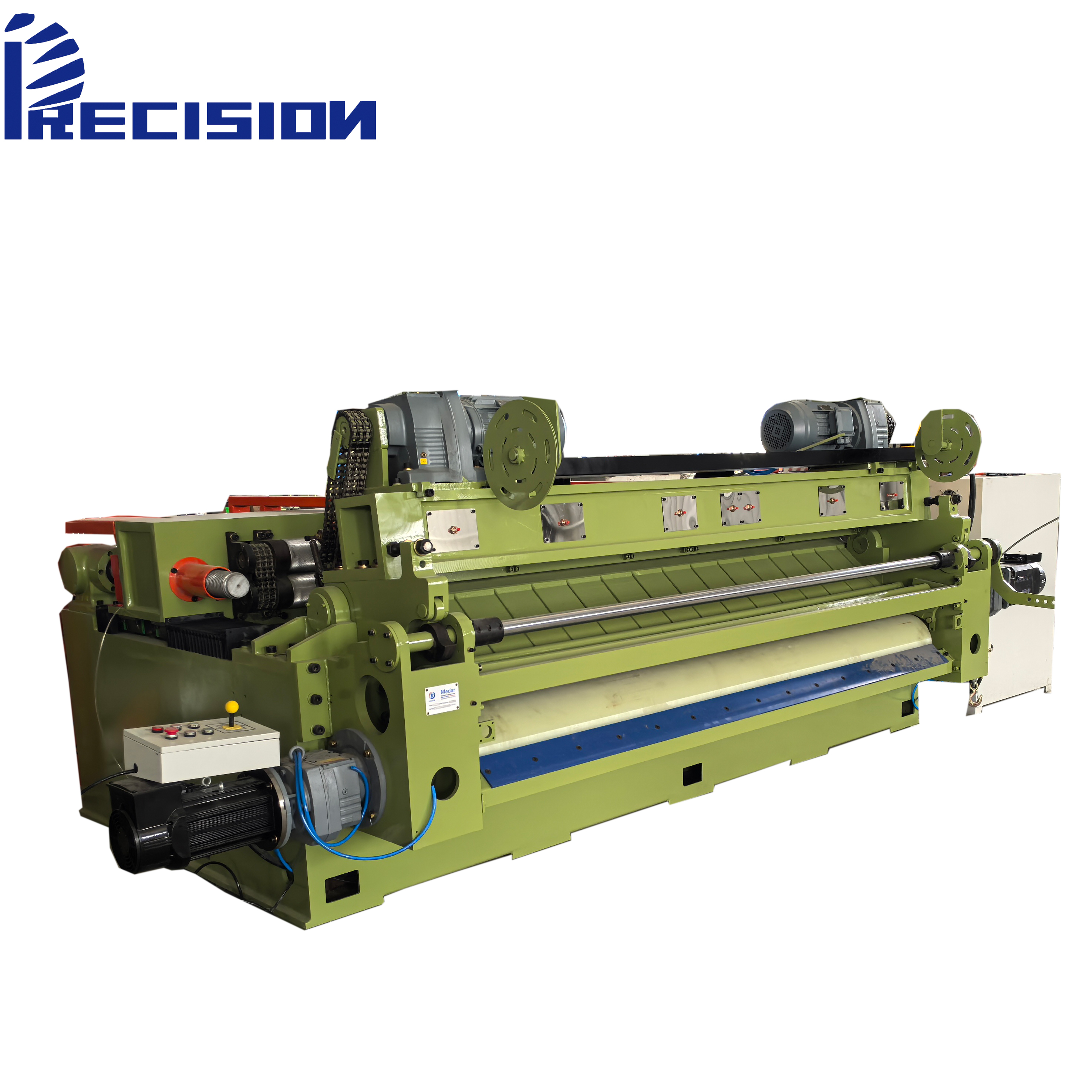 8ft Rotary cut veneer machine for plywood core production High grade veneer pine eucalyptus birch rubber