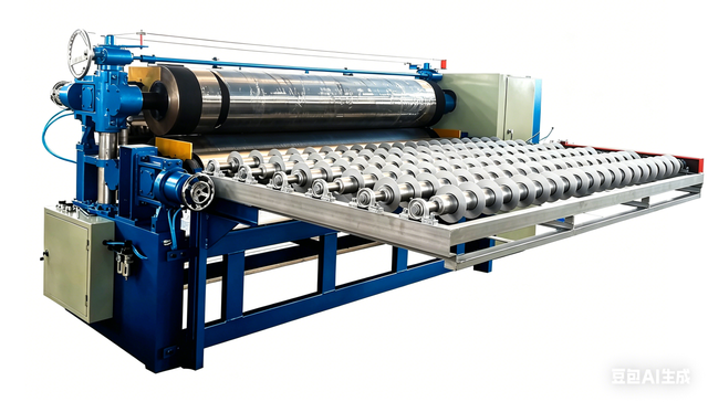 Pneumatic 8ft Plywood Glue Spreader Plywood Making Machine